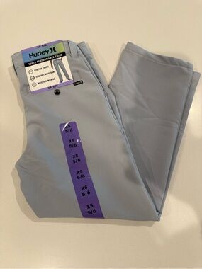 Hurley Youth Performance Chino Pants - Light Blue Gray